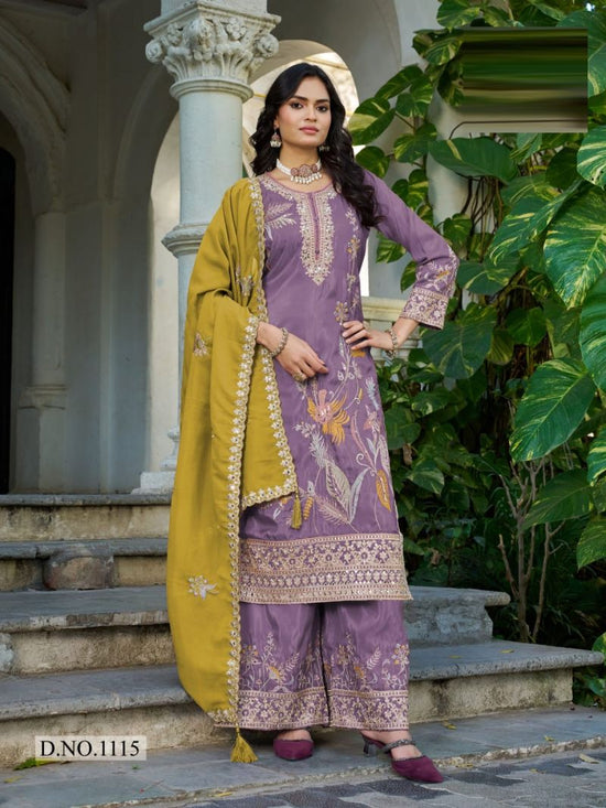 Rishta 1115 To 1118 Simar Embroidered Pakistani Suit Set