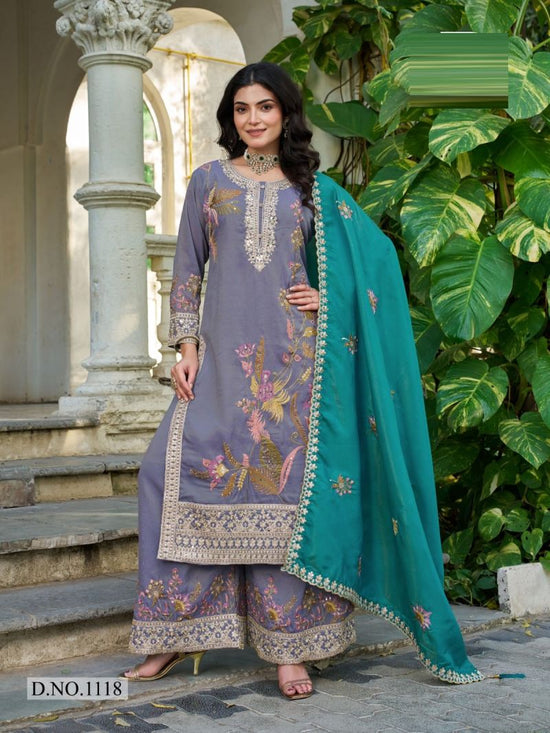 Rishta 1115 To 1118 Simar Embroidered Pakistani Suit Set