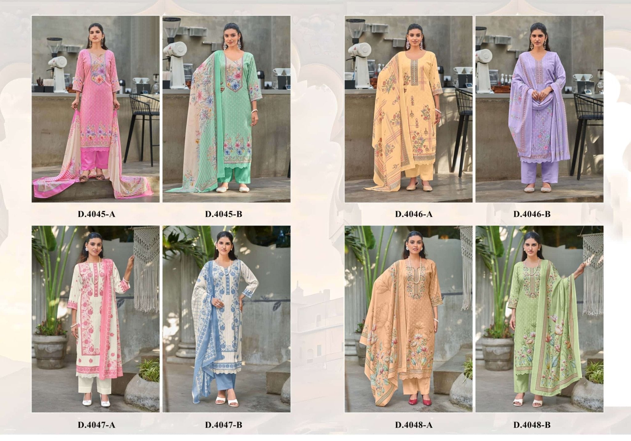 Rivaa Ayena Cotton Digital Printed Dress Material - Amrah Wholesale
