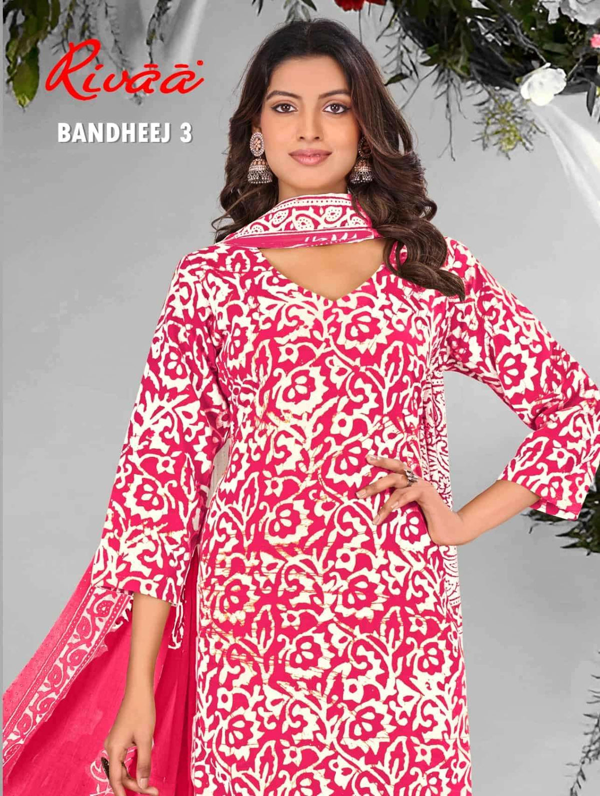 Rivaa Bandheej Vol 3 Cotton Dress Material - Amrah Wholesale