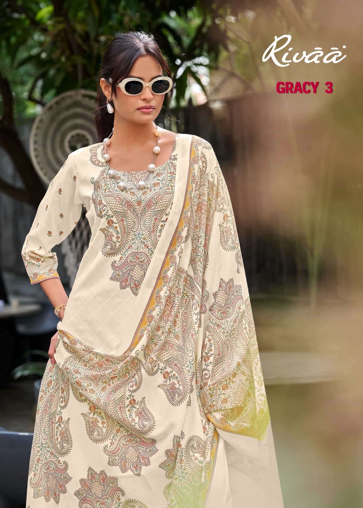 Rivaa Gracy Vol 3 Heavy Pashmina Unstitched Dress Material