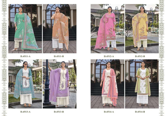 Rivaa Lucy Vol 2 Premium Italian Lawn Dress Material Wholesale - Amrah Wholesale