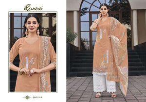 Rivaa Lucy Vol 2 Premium Italian Lawn Dress Material Wholesale - Amrah Wholesale