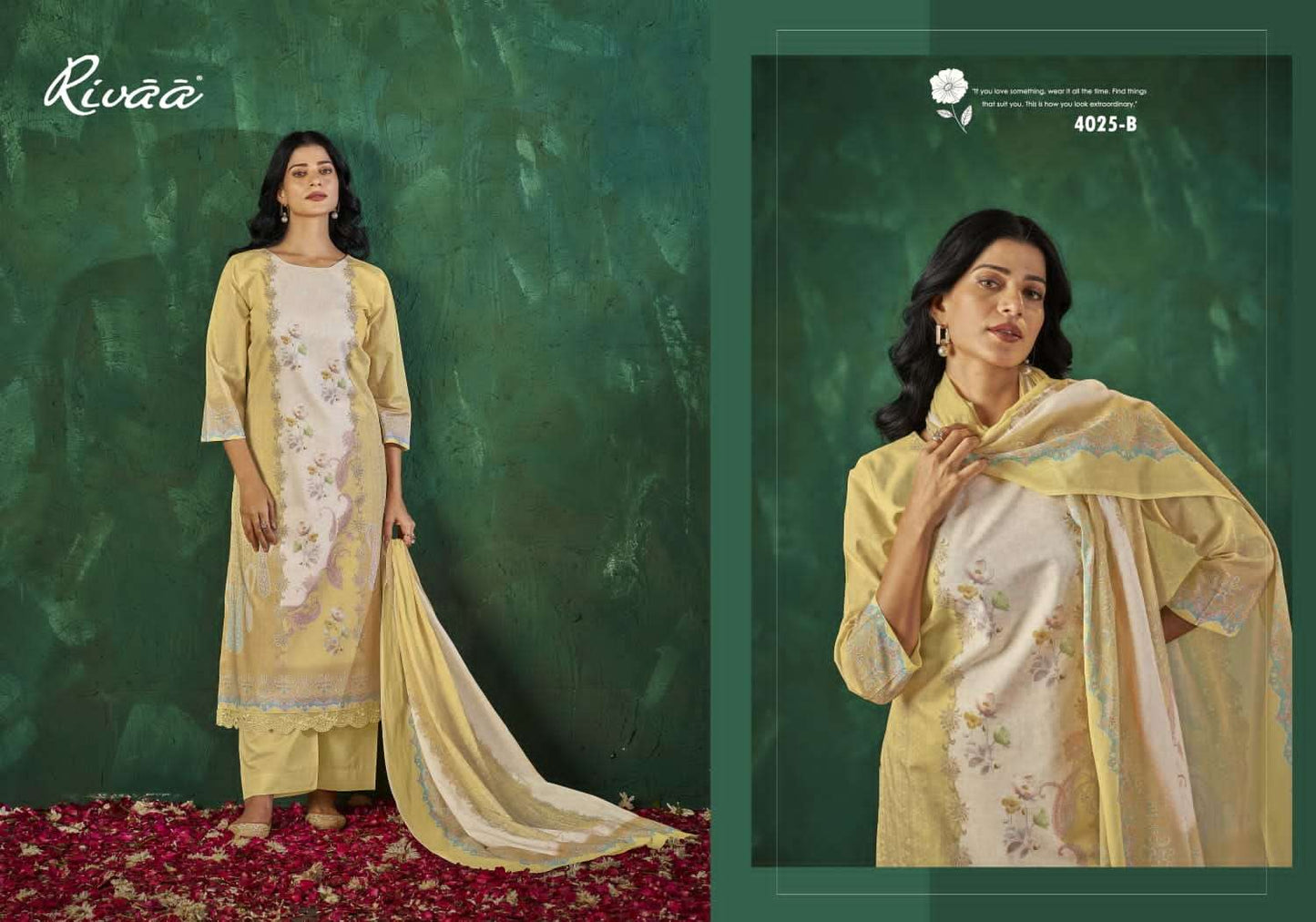 Rivaa Sabaa Vol 5 Italian Lawn Digital Print Dress Material - Amrah Wholesale