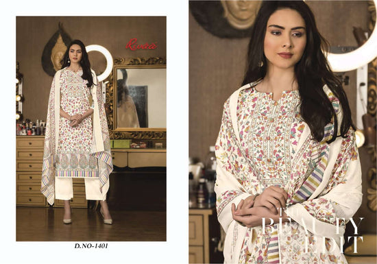 Rivaa Sana Cotton Digital Printed Dress Material - Amrah Wholesale