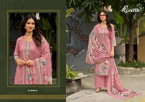 Rivaa Trends Amaya Cotton Digital Print Dress Material