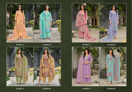Rivaa Trends Amaya Cotton Digital Print Dress Material