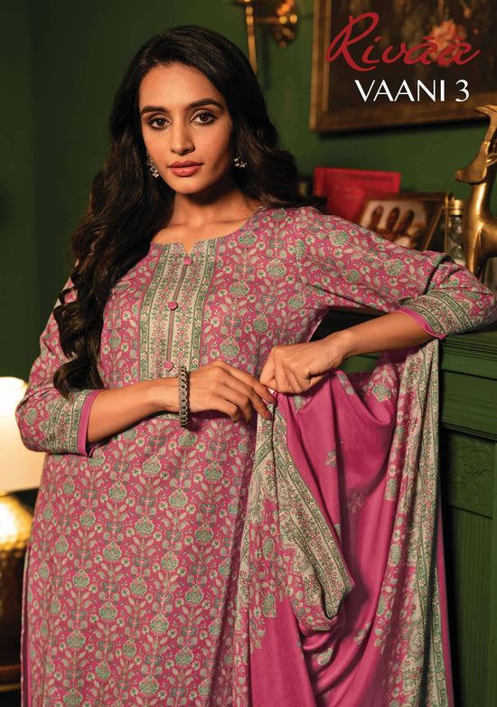 Rivaa Vaani Vol 3 Heavy Pashmina Digital Printed Dress Material