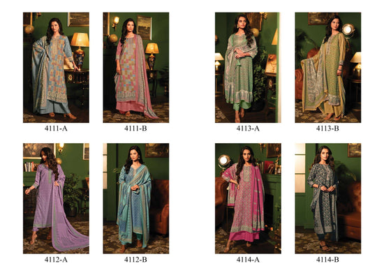 Rivaa Vaani Vol 3 Heavy Pashmina Digital Printed Dress Material