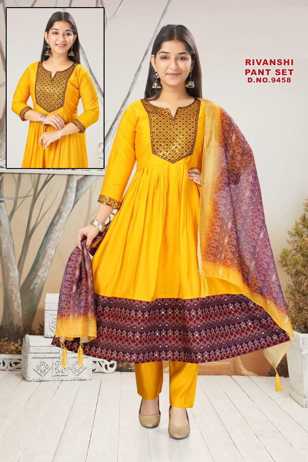 Riyanshi Pant Set 9458