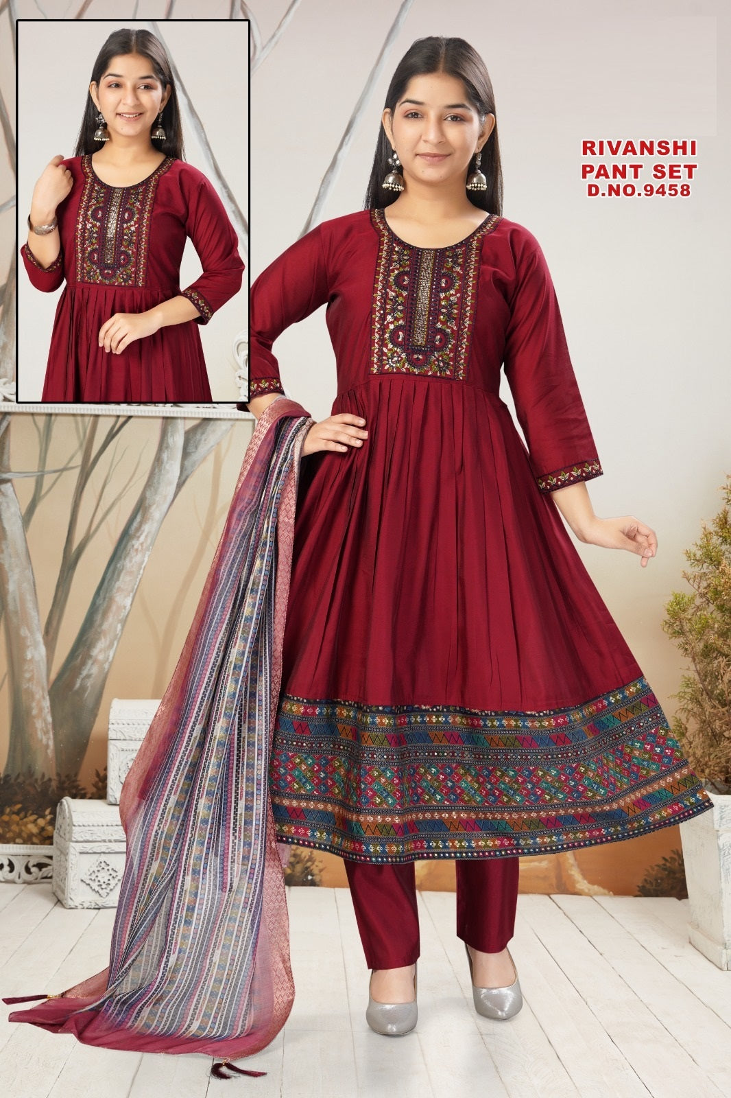 Riyanshi Pant Set 9458