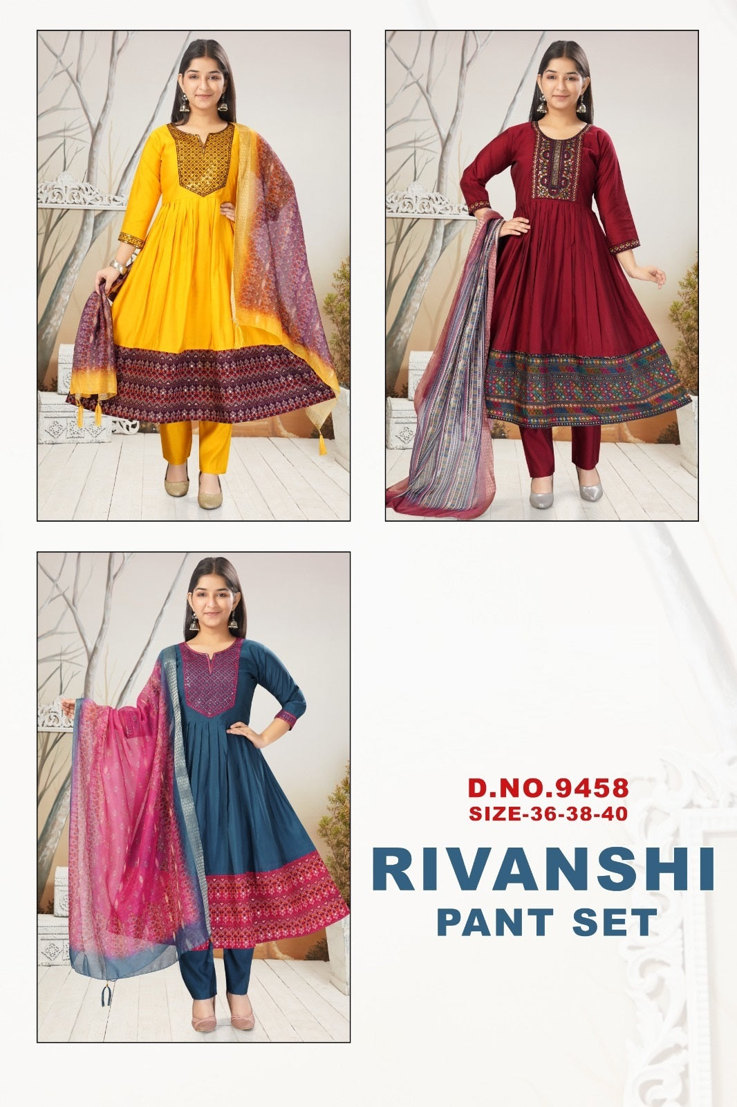Riyanshi Pant Set 9458
