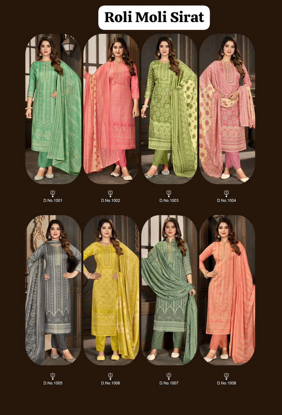 Roli Moli Sirat Soft Cotton Dress Material