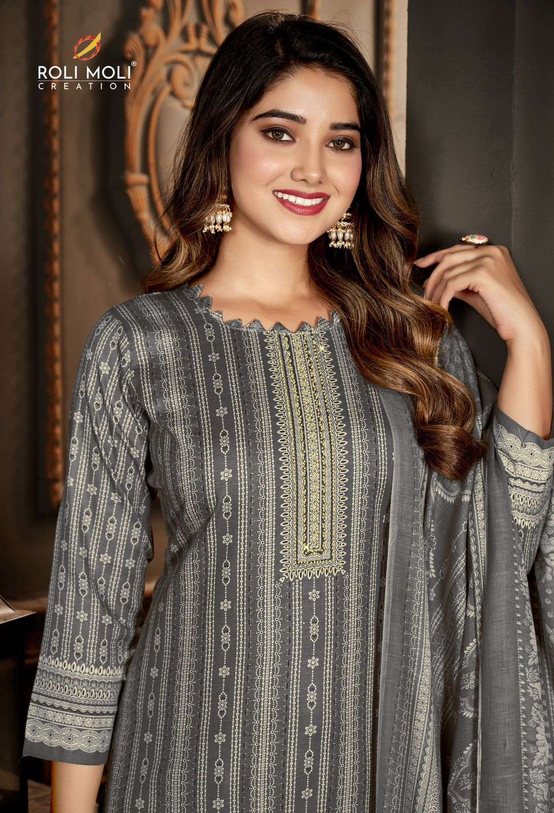 Roli Moli Sirat Soft Cotton Dress Material