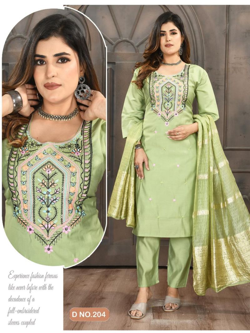 Roma Vol 2 Roman Silk Sequence Worked Kurti Set Collection