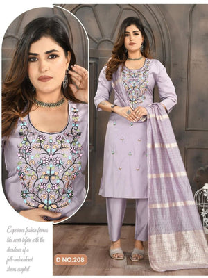 Roma Vol 2 Roman Silk Sequence Worked Kurti Set Collection