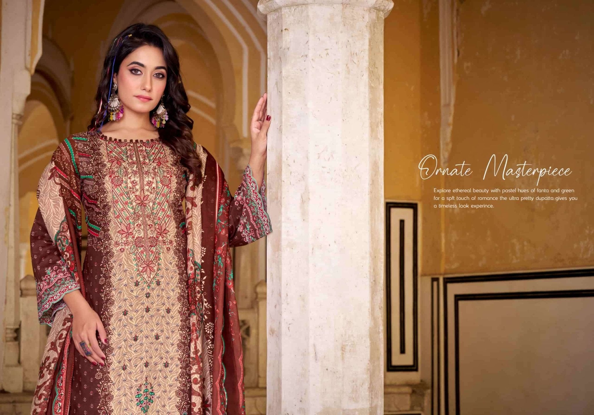 Romani Aarzu Vol 32 Soft Cotton Dress Material - Amrah Wholesale