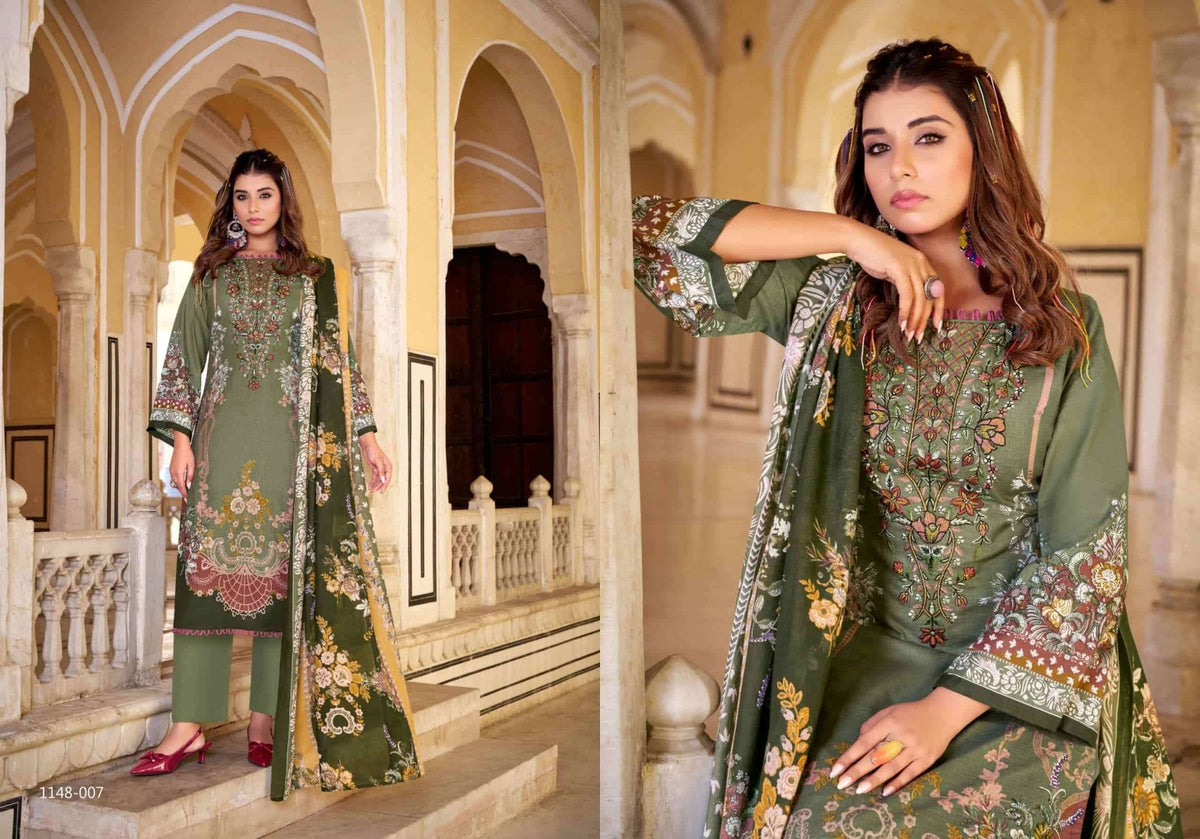 Romani Aarzu Vol 32 Soft Cotton Dress Material - Amrah Wholesale