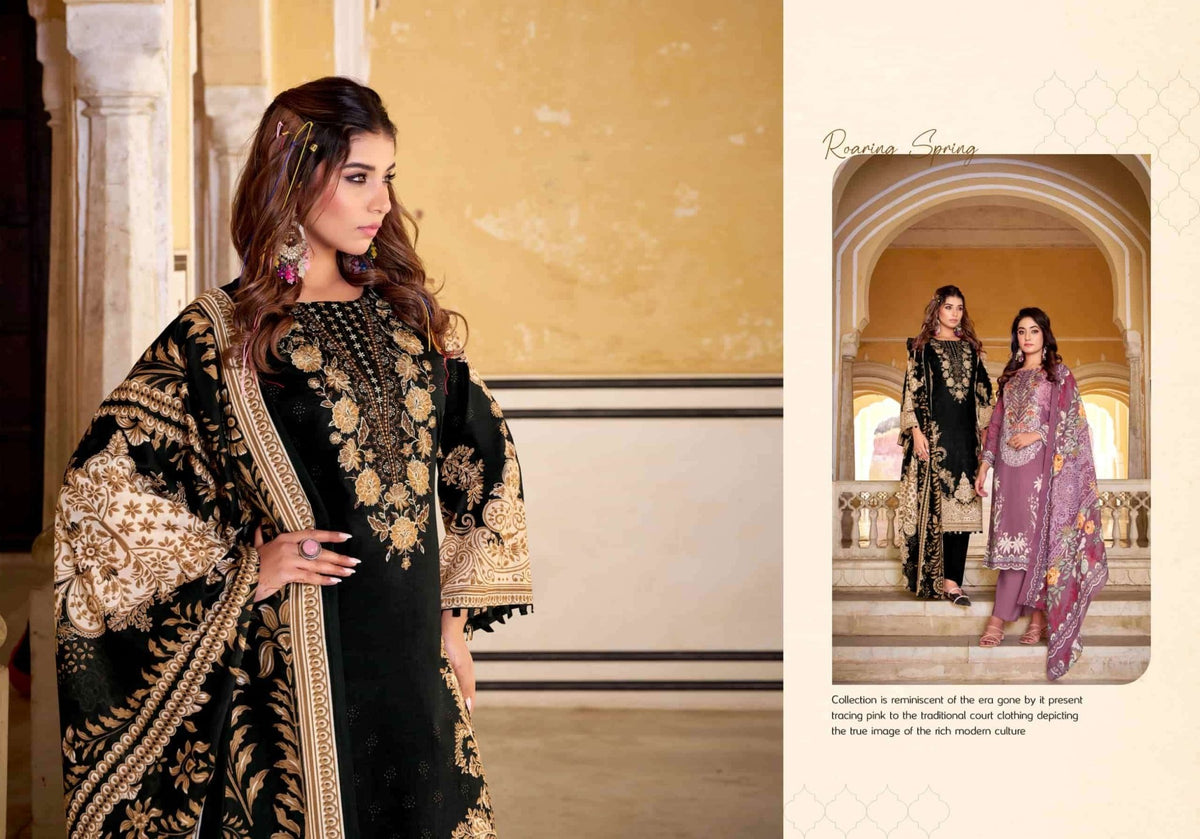 Romani Aarzu Vol 32 Soft Cotton Dress Material - Amrah Wholesale