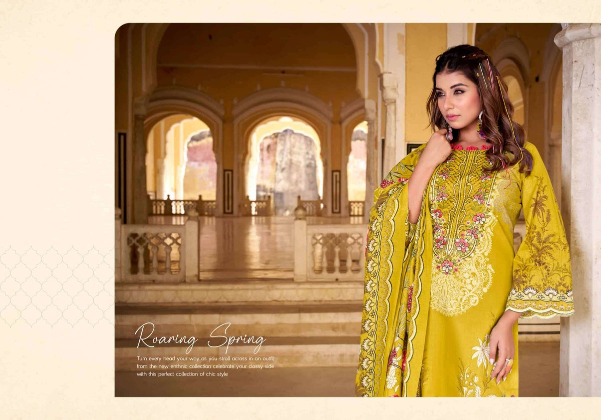 Romani Aarzu Vol 32 Soft Cotton Dress Material - Amrah Wholesale