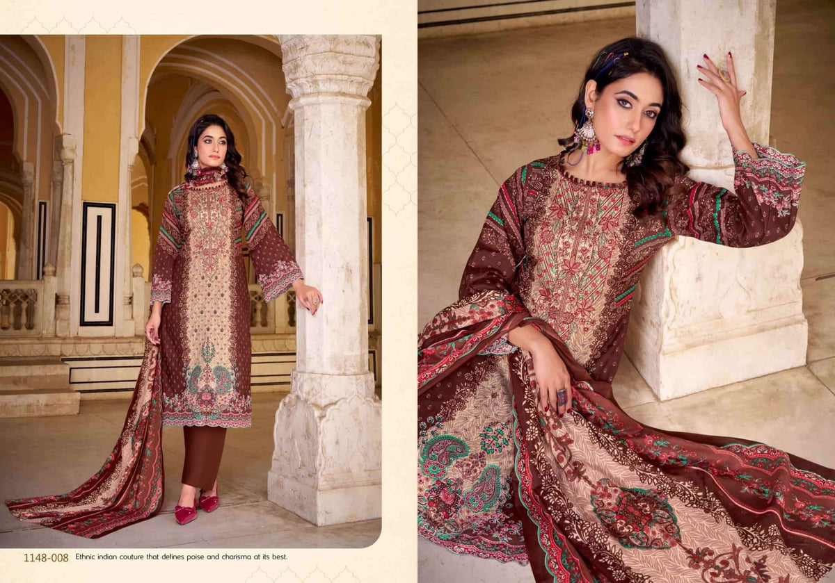 Romani Aarzu Vol 32 Soft Cotton Dress Material - Amrah Wholesale