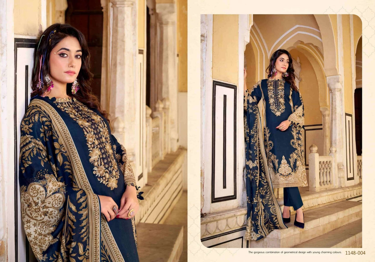 Romani Aarzu Vol 32 Soft Cotton Dress Material - Amrah Wholesale