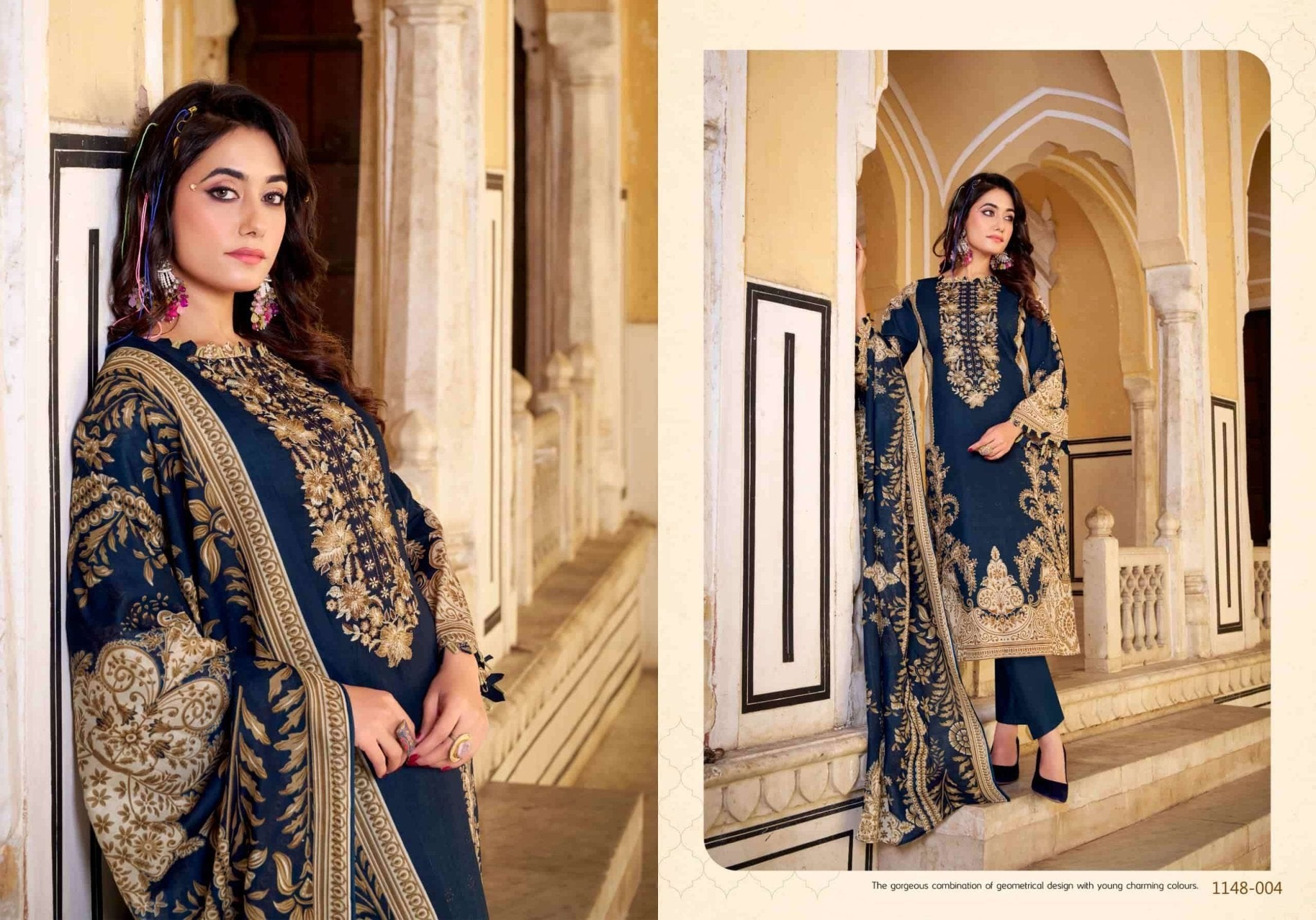 Romani Aarzu Vol 32 Soft Cotton Dress Material - Amrah Wholesale