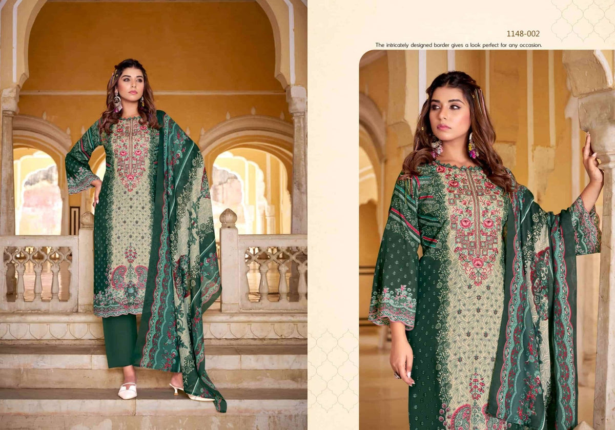 Romani Aarzu Vol 32 Soft Cotton Dress Material - Amrah Wholesale