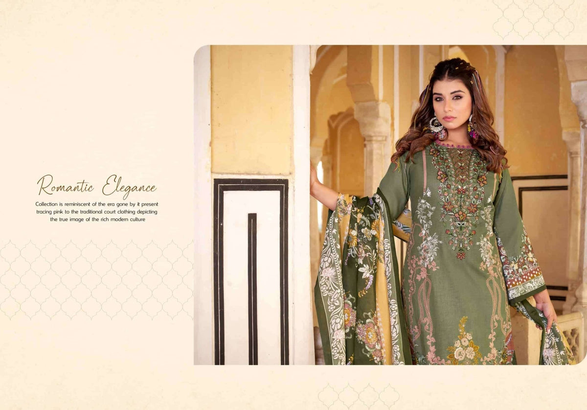 Romani Aarzu Vol 32 Soft Cotton Dress Material - Amrah Wholesale