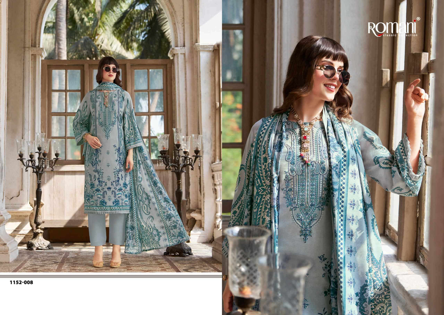 Romani Aarzu Vol 33 Cotton Printed Dress Material