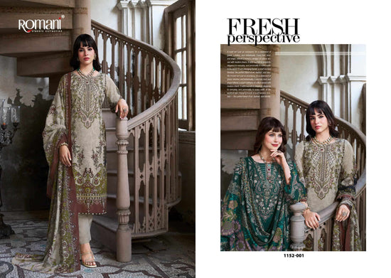 Romani Aarzu Vol 33 Cotton Printed Dress Material