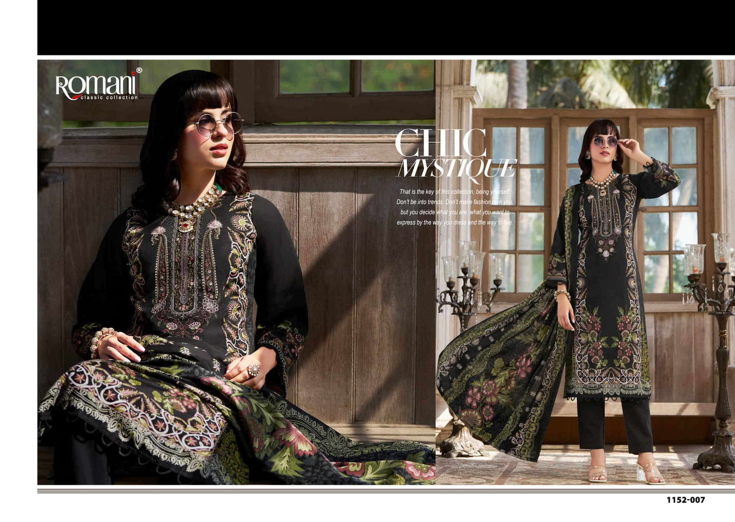 Romani Aarzu Vol 33 Cotton Printed Dress Material