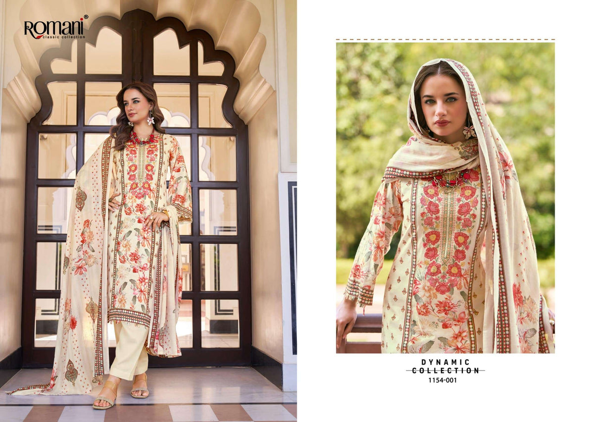 ROMANI Aarzu Vol-34 Cotton Pakistani Suit