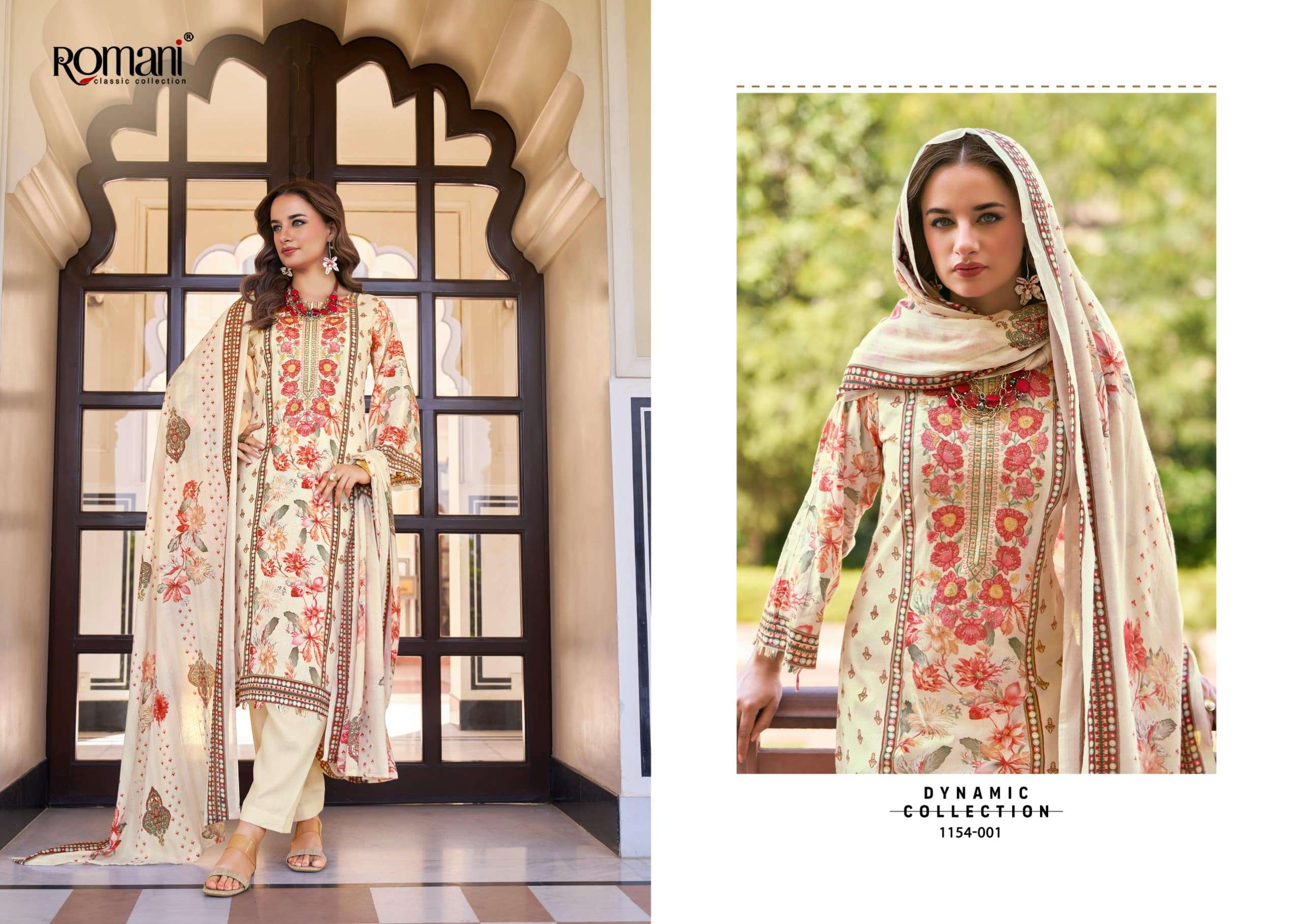 ROMANI Aarzu Vol-34 Cotton Pakistani Suit
