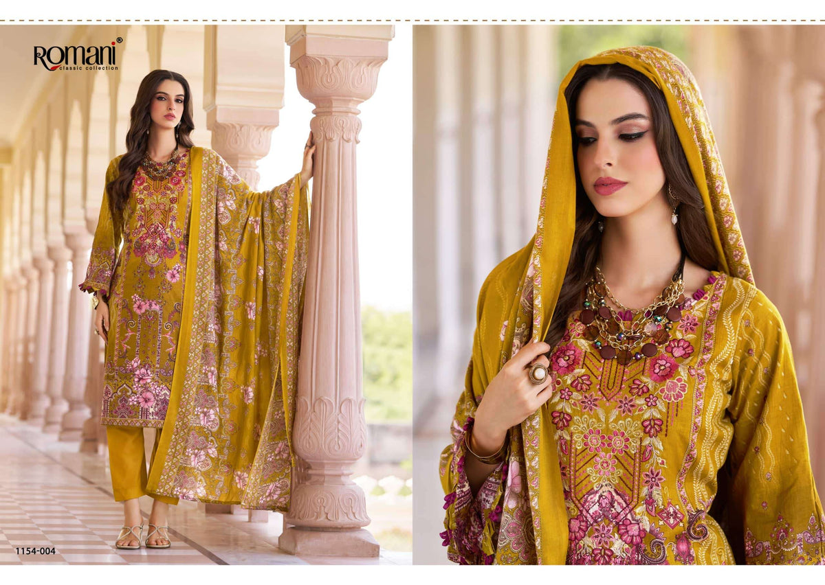 ROMANI Aarzu Vol-34 Cotton Pakistani Suit