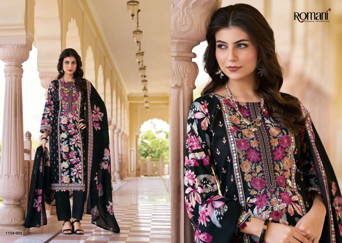 ROMANI Aarzu Vol-34 Cotton Pakistani Suit