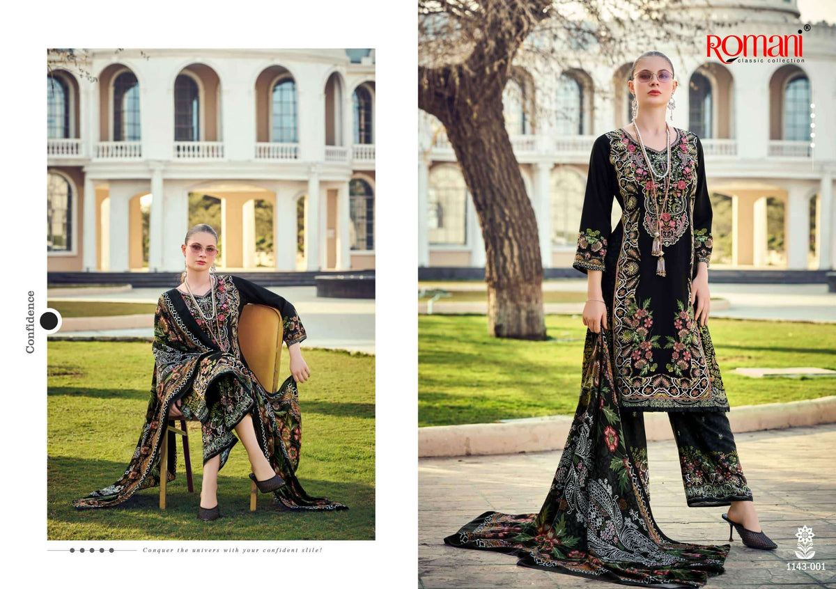 Romani Mahira Vol - 08 Cotton Pakistani Suit Wholesale Surat - Amrah Wholesale