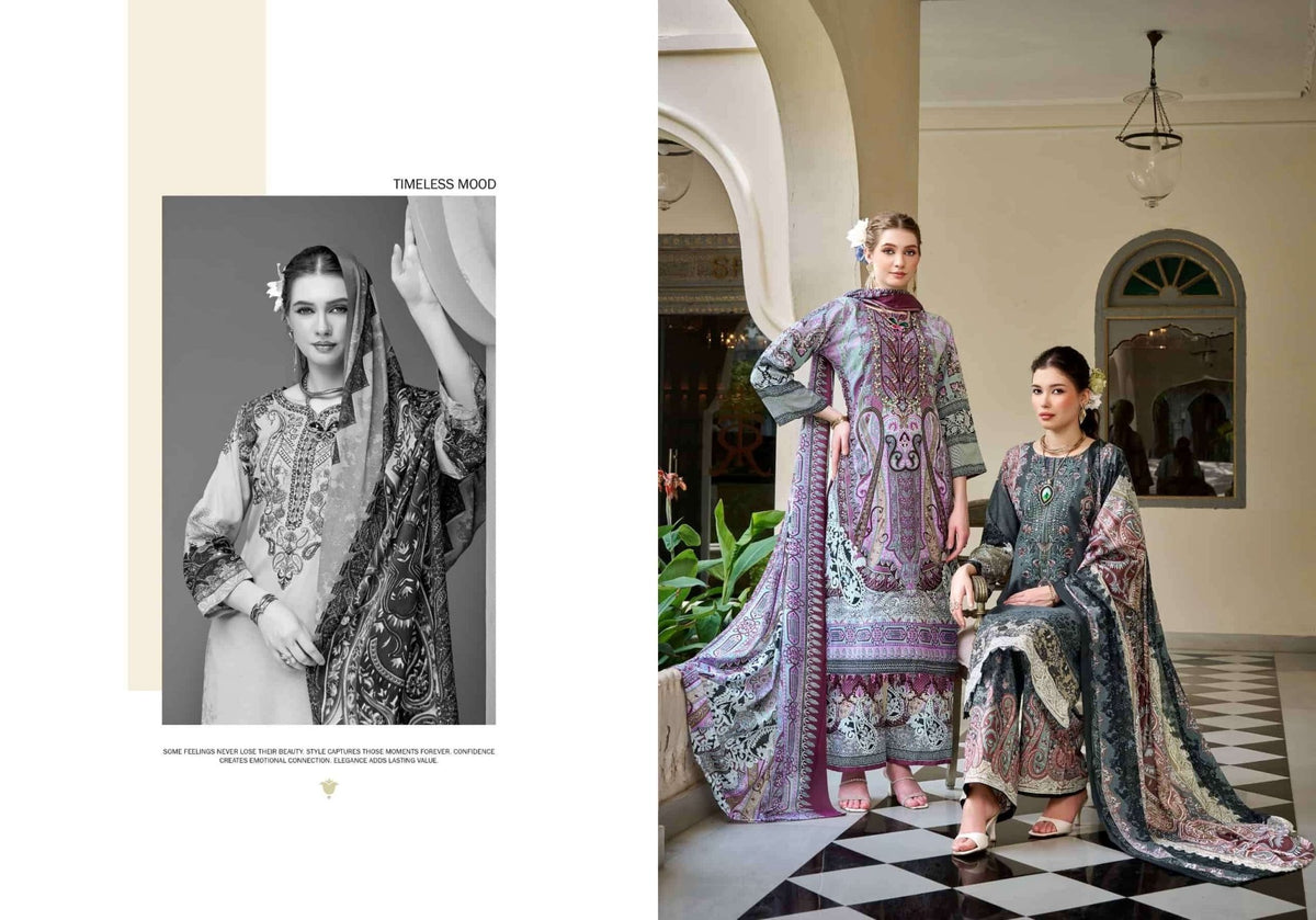Romani Mahira Vol 10 Soft Cotton Pakistani Dress Material - Amrah Wholesale