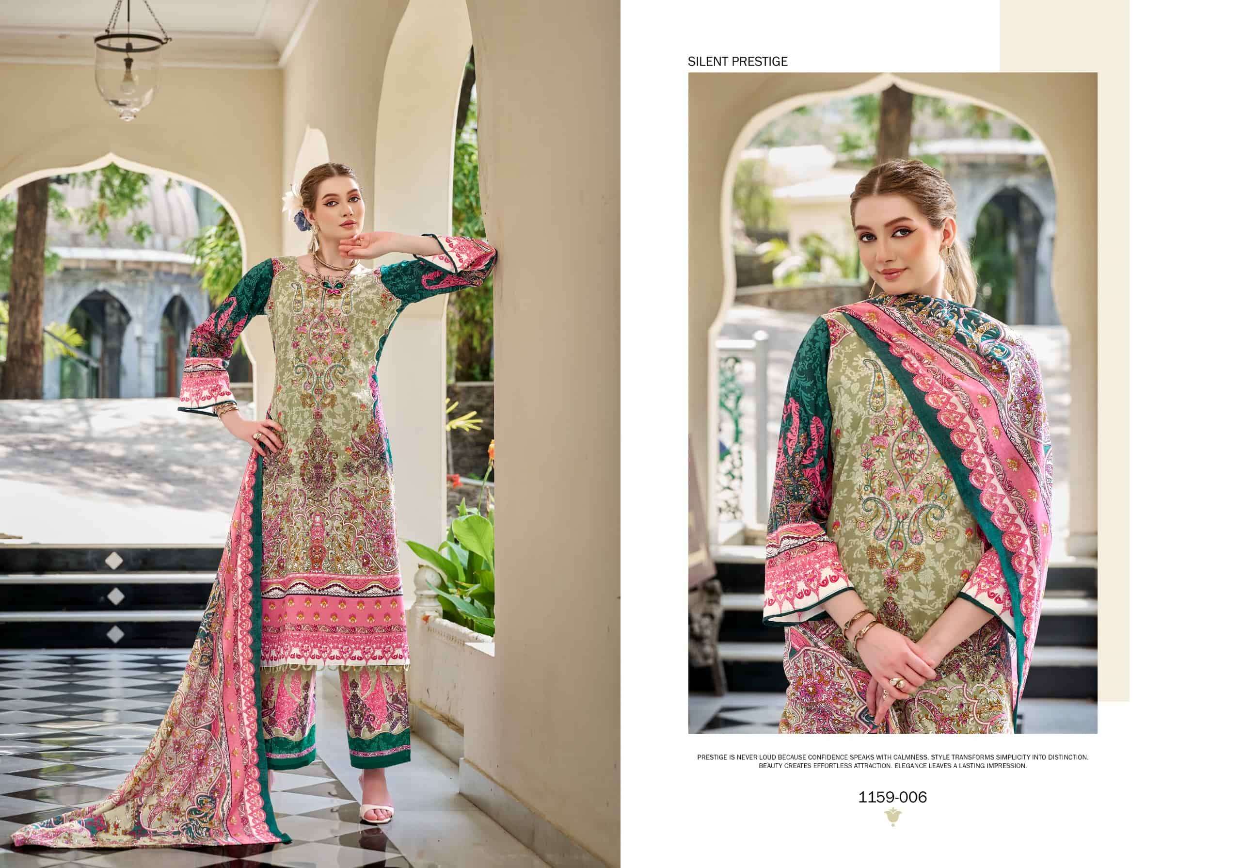 Romani Mahira Vol 10 Soft Cotton Pakistani Dress Material