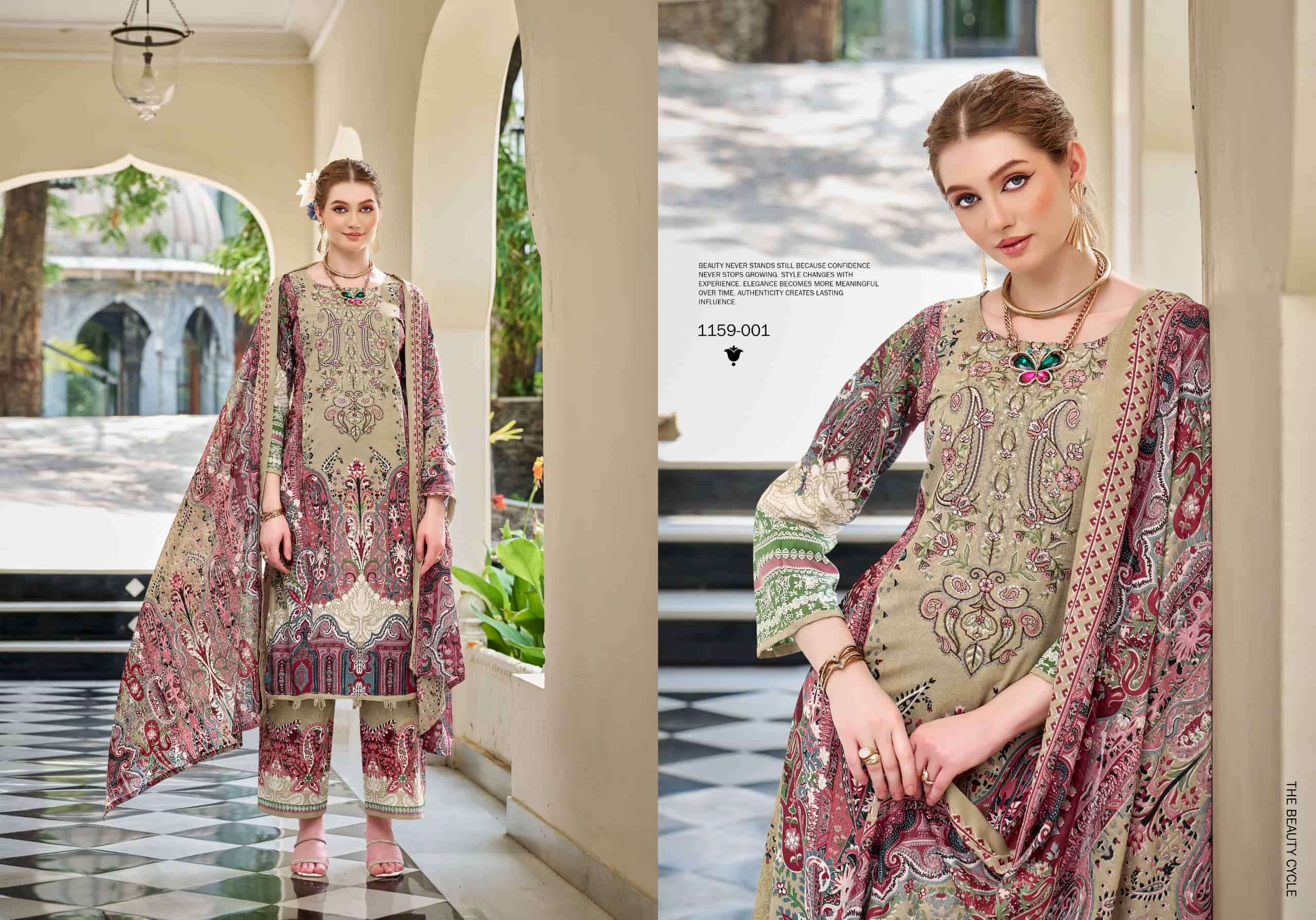 Romani Mahira Vol 10 Soft Cotton Pakistani Dress Material