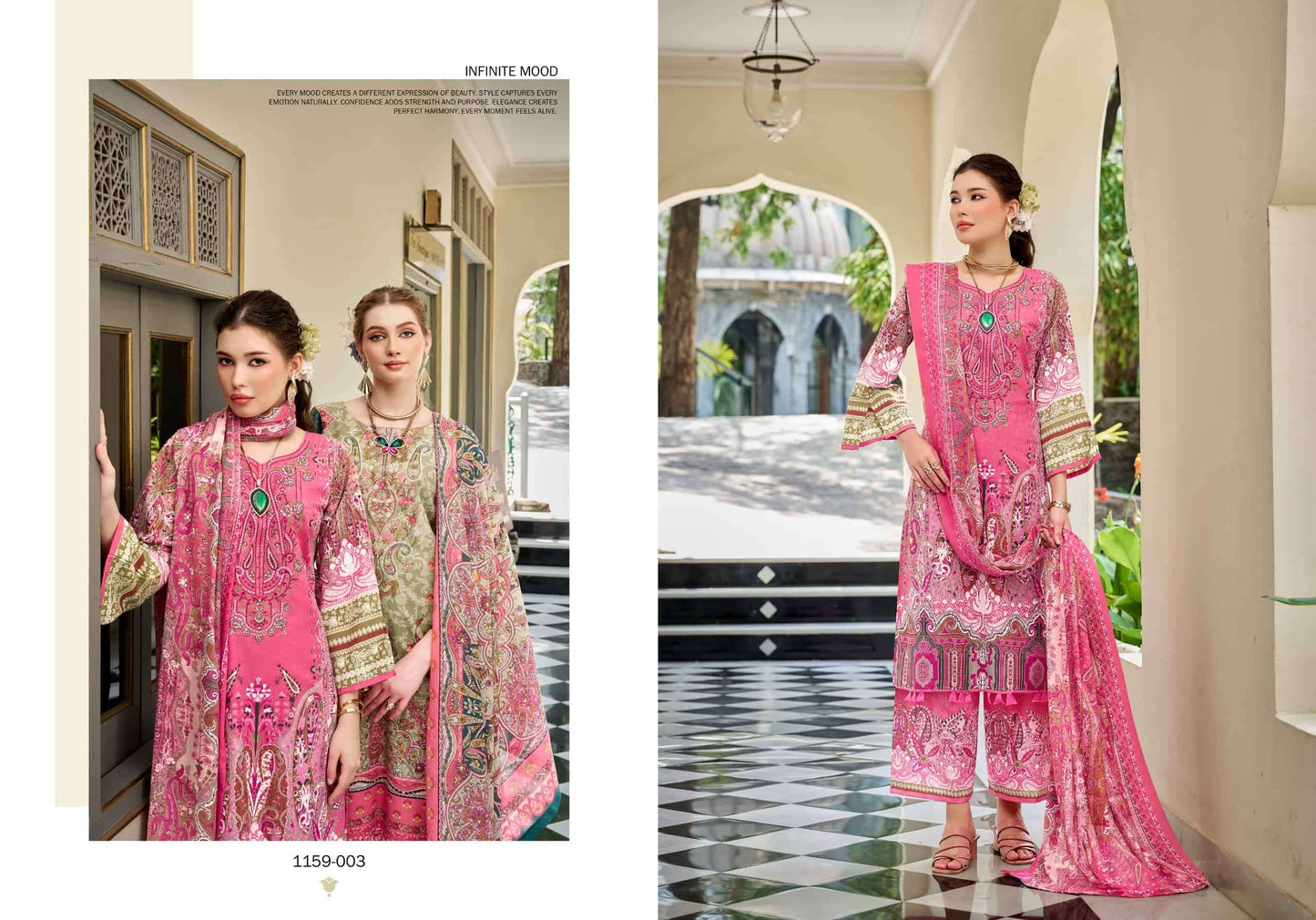 Romani Mahira Vol 10 Soft Cotton Pakistani Dress Material