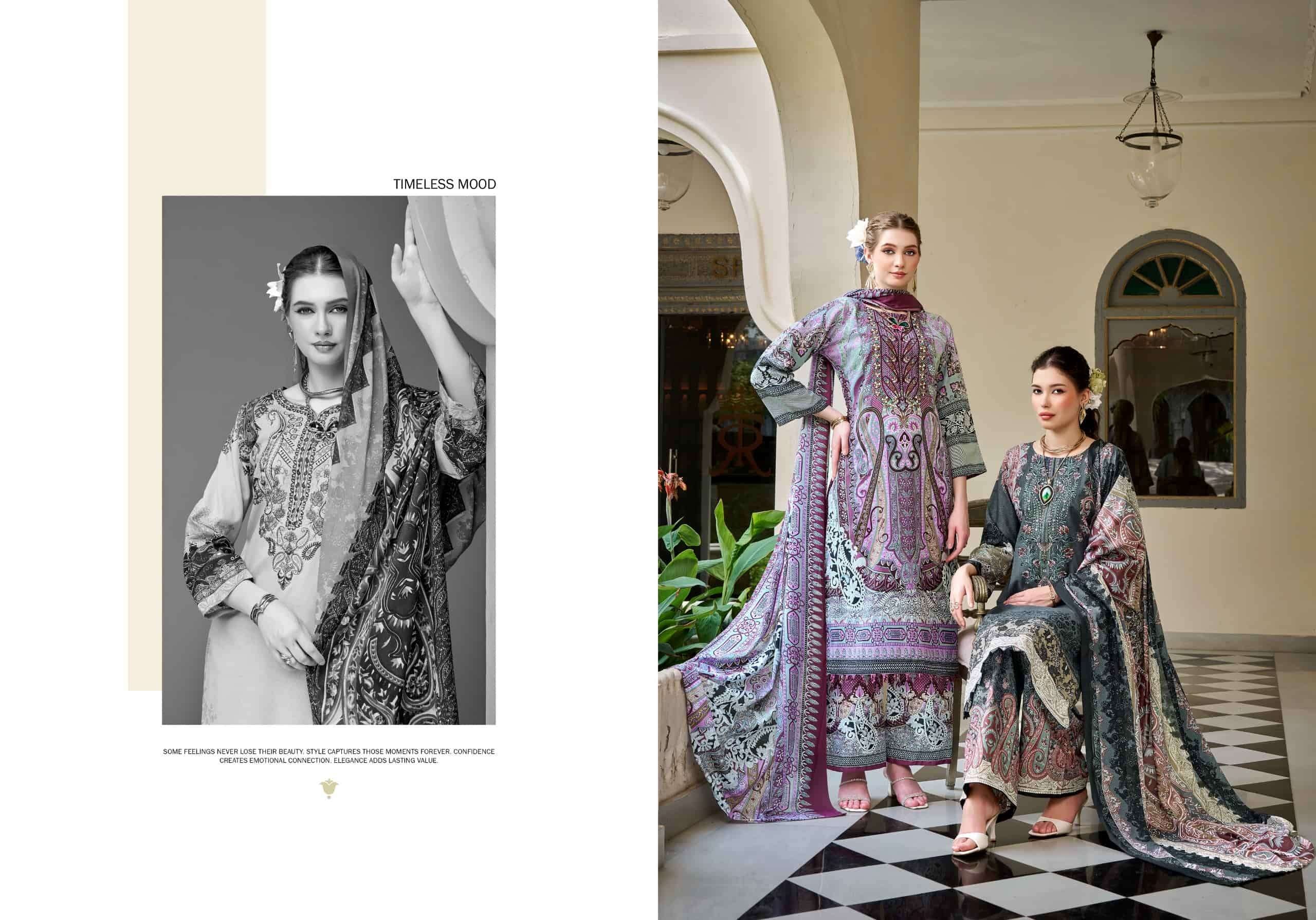 Romani Mahira Vol 10 Soft Cotton Pakistani Dress Material