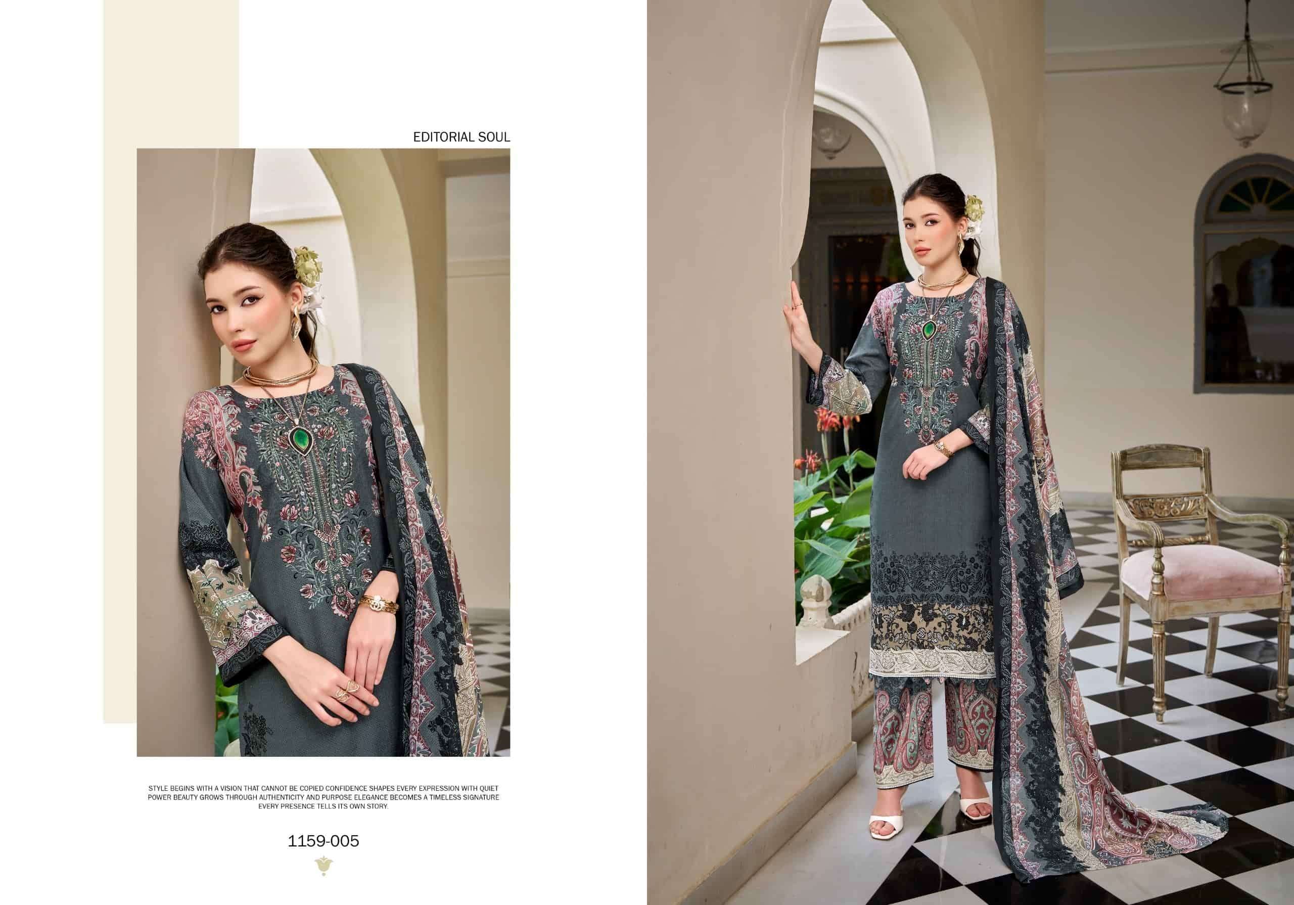 Romani Mahira Vol 10 Soft Cotton Pakistani Dress Material
