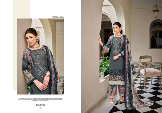 Romani Mahira Vol 10 Soft Cotton Pakistani Dress Material