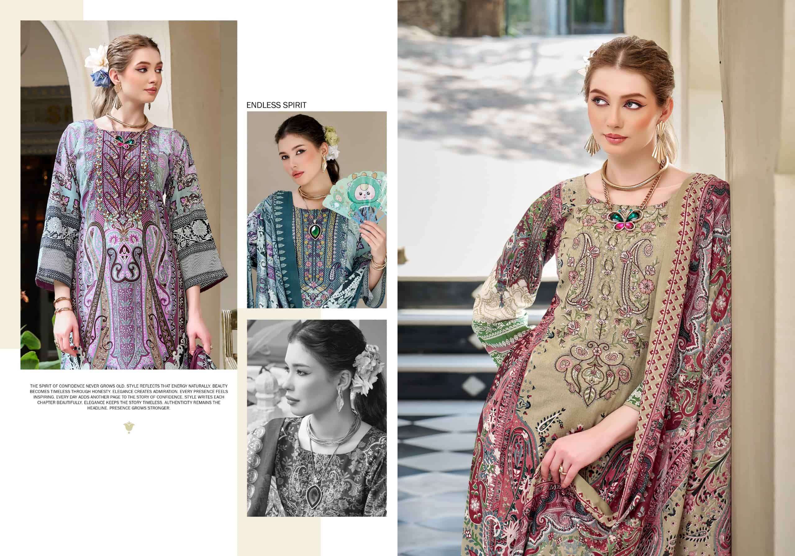 Romani Mahira Vol 10 Soft Cotton Pakistani Dress Material
