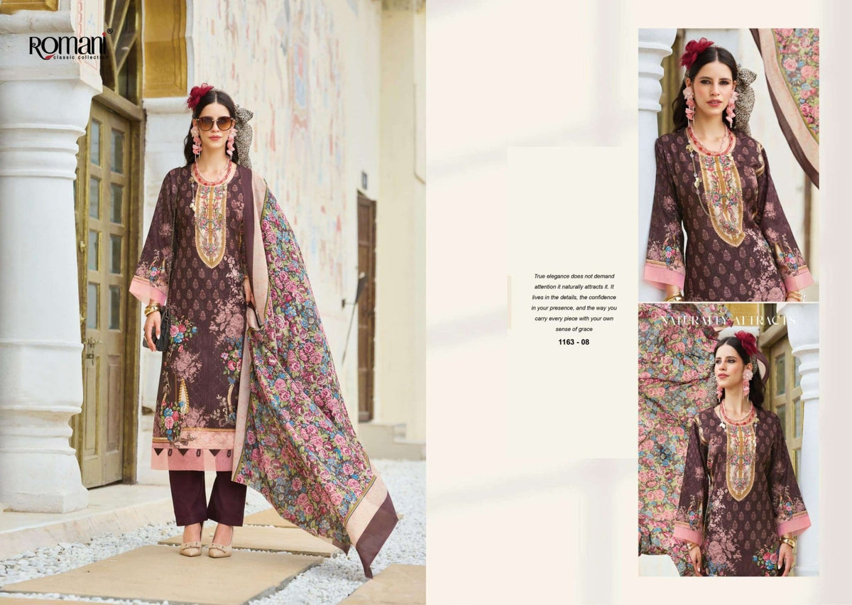 Romani Nafisa Vol-3 Cotton Digital Printed Pakistani Salwar Suit - Amrah Wholesale