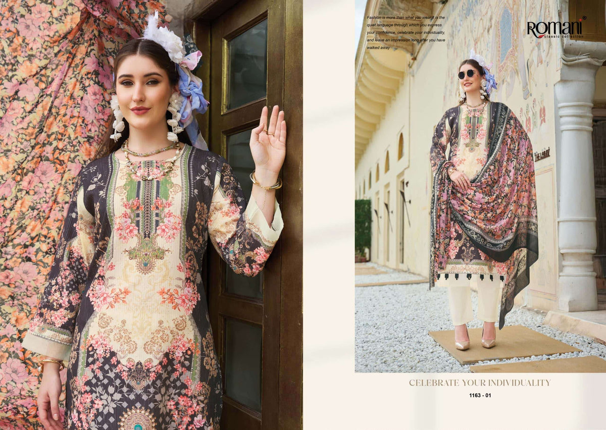 Romani Nafisa Vol-3 Cotton Digital Printed Pakistani Salwar Suit