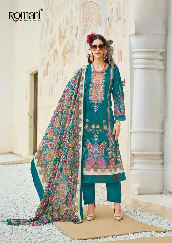 Romani Nafisa Vol-3 Cotton Digital Printed Pakistani Salwar Suit