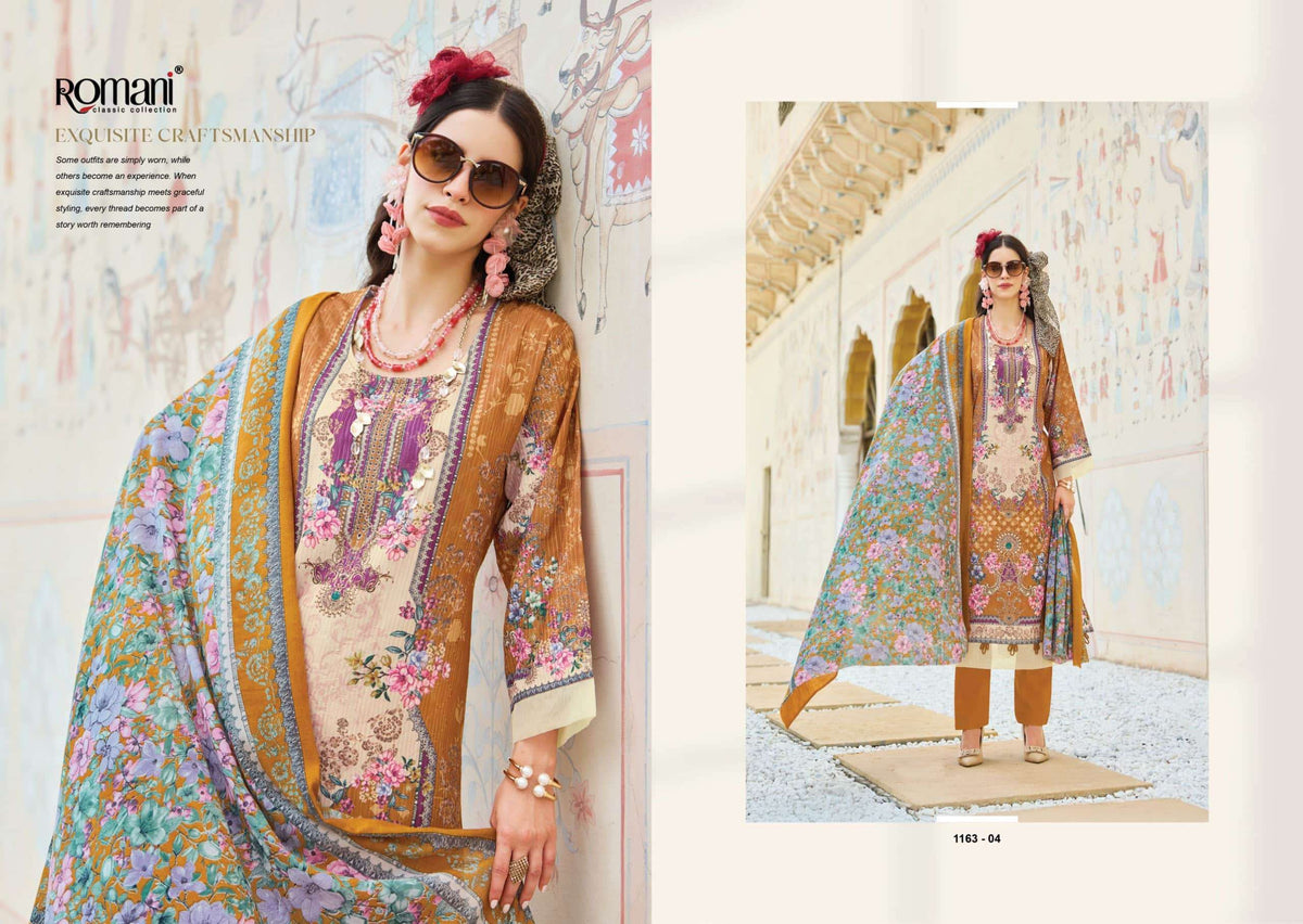 Romani Nafisa Vol-3 Cotton Digital Printed Pakistani Salwar Suit