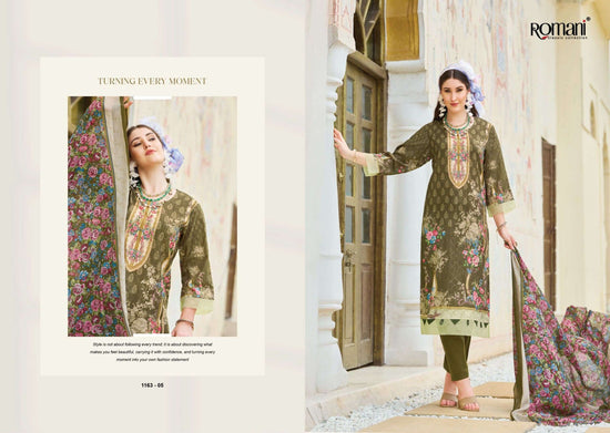 Romani Nafisa Vol-3 Cotton Digital Printed Pakistani Salwar Suit